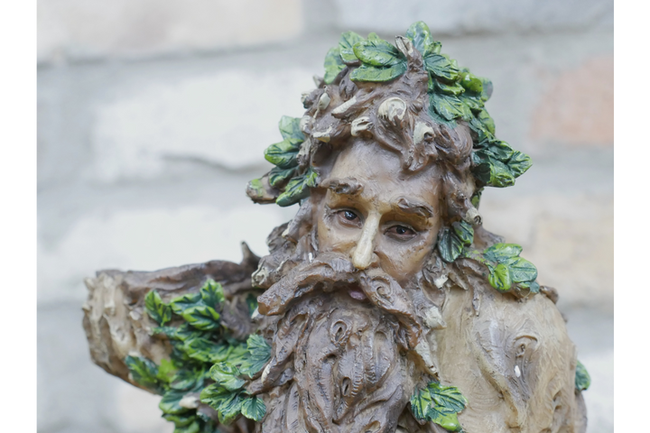 Treeman Decorative Figurine – Treeman Candle Holder & Bird Feeder Garden Ornament