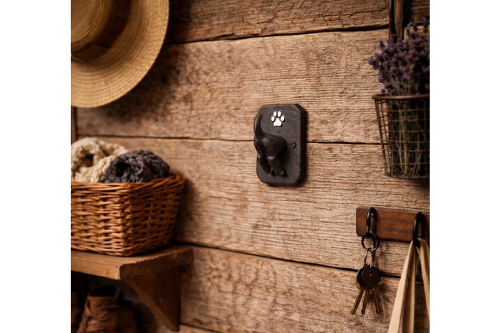 Dog Coat Hook Wall Hanger – Decorative Pet-Themed Hook for Home & Hallway