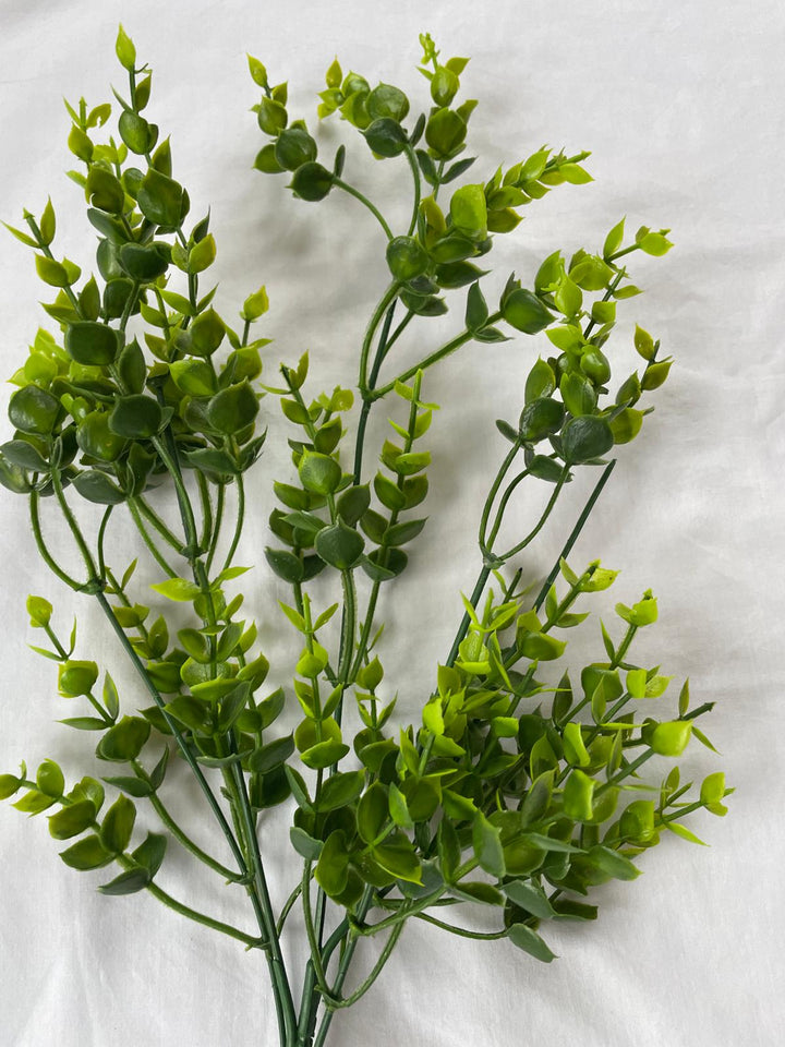 Tall Green Leaf Artificial Plant Stems for Planters Indoor Home Decor