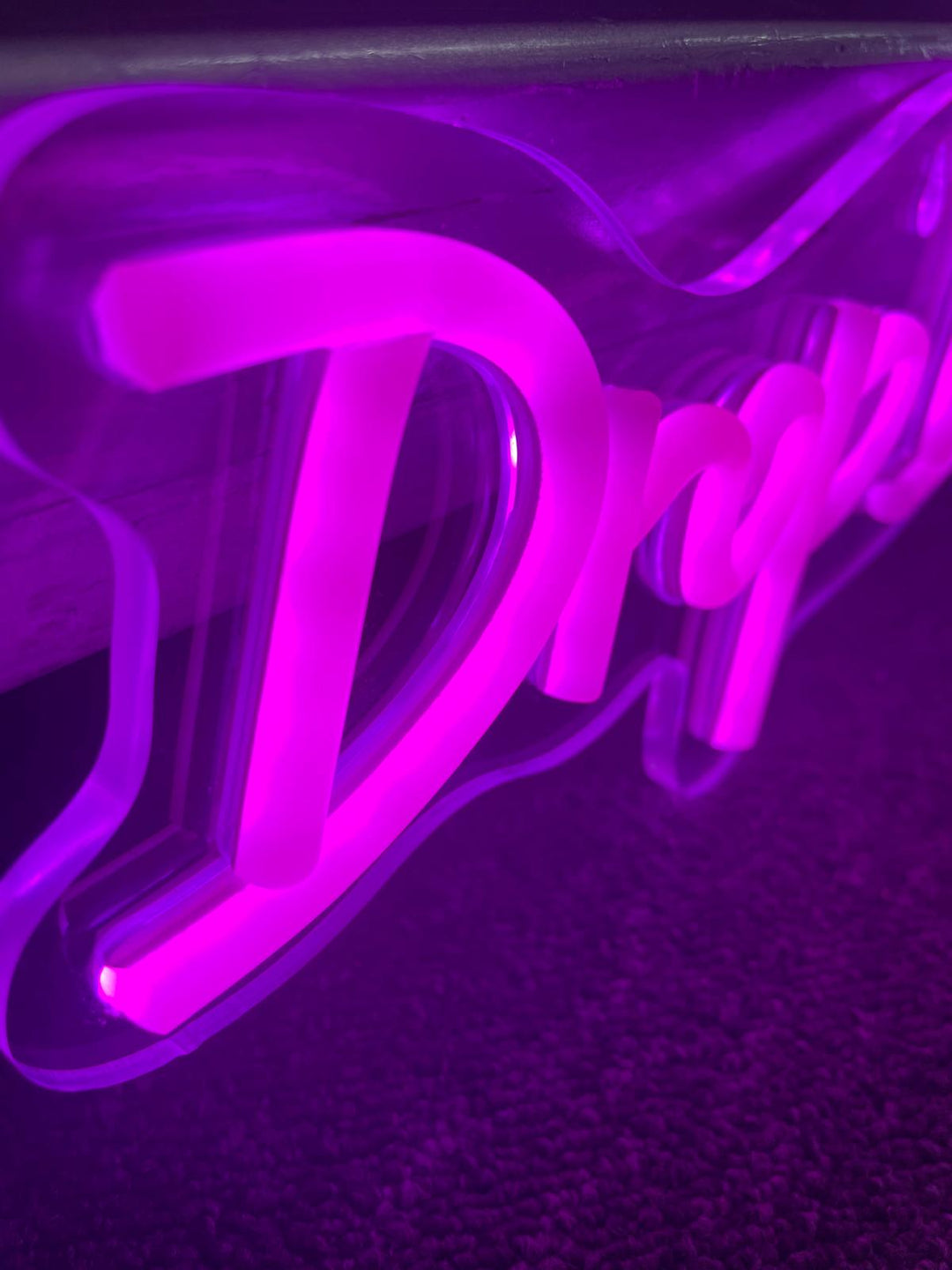 Drop Dead Gorgeous LED Pink Neon Light sgn