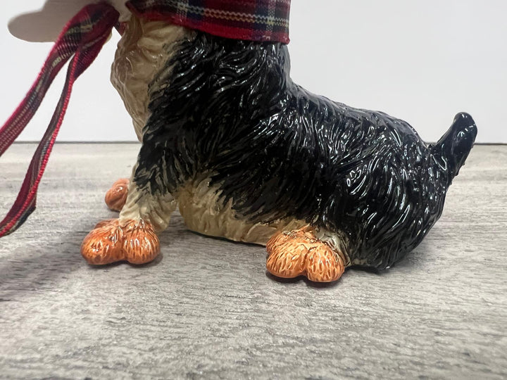 Yorkie Duchess decorative resin ornamental figurine