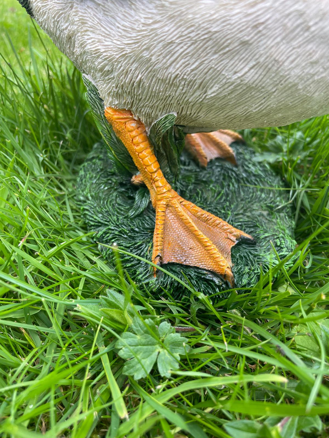 Cool ducks in shades on a stand garden ornaments