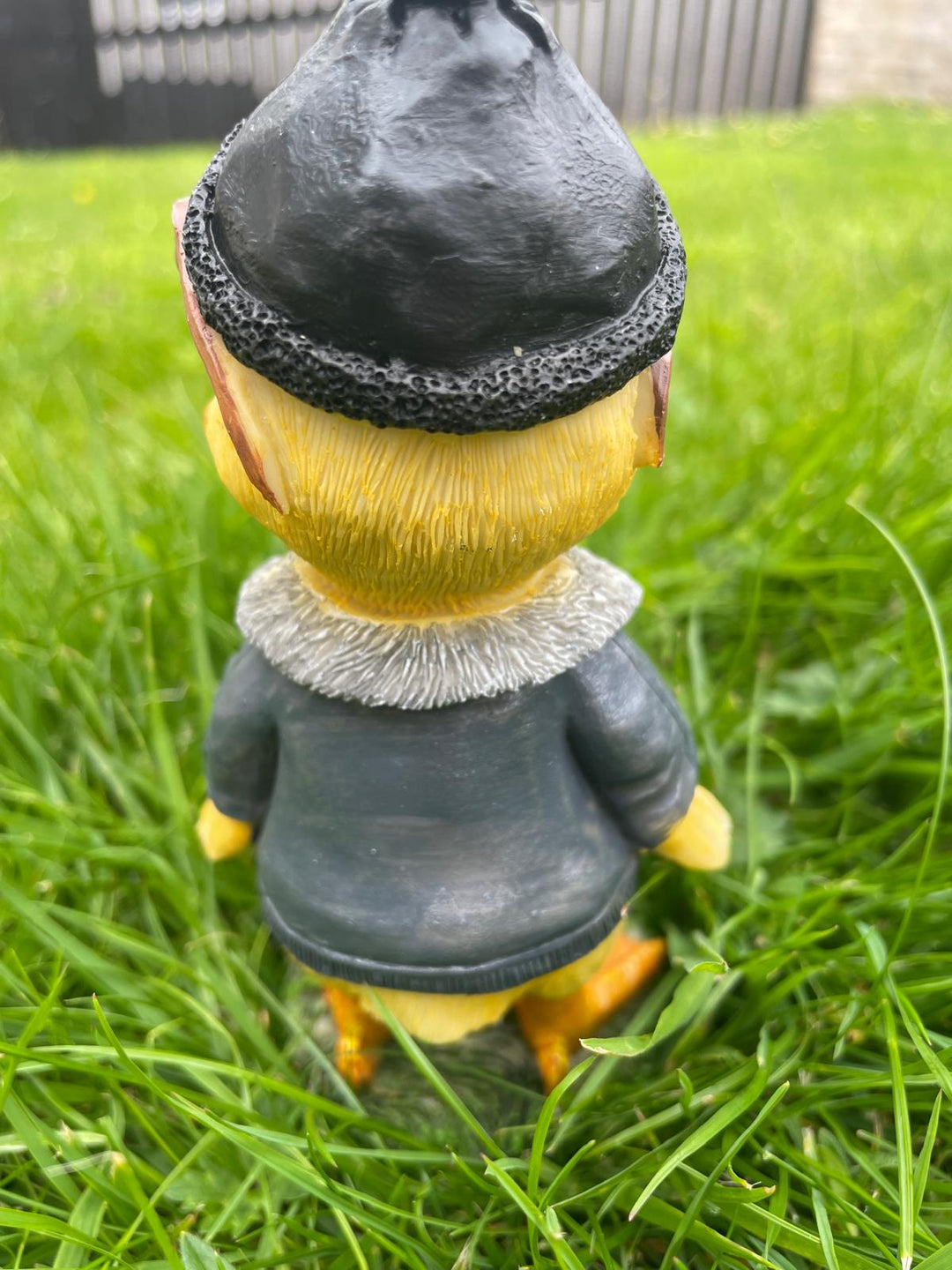 Cool ducks in shades on a stand garden ornaments