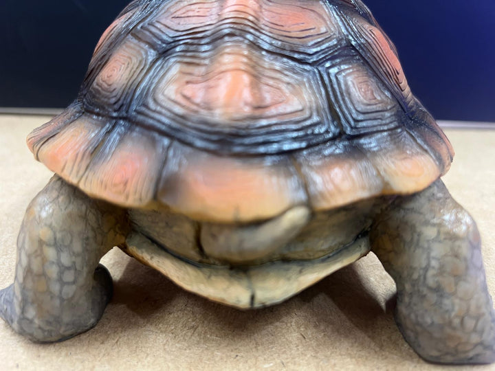 Holiday tortoise grey resin cheeky decorative ornament