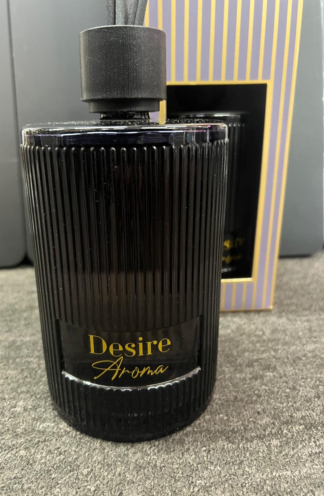 Reed Diffusers 1L Oud & Bergamot Luxury Crystal Glass Bottle Home Air Freshener