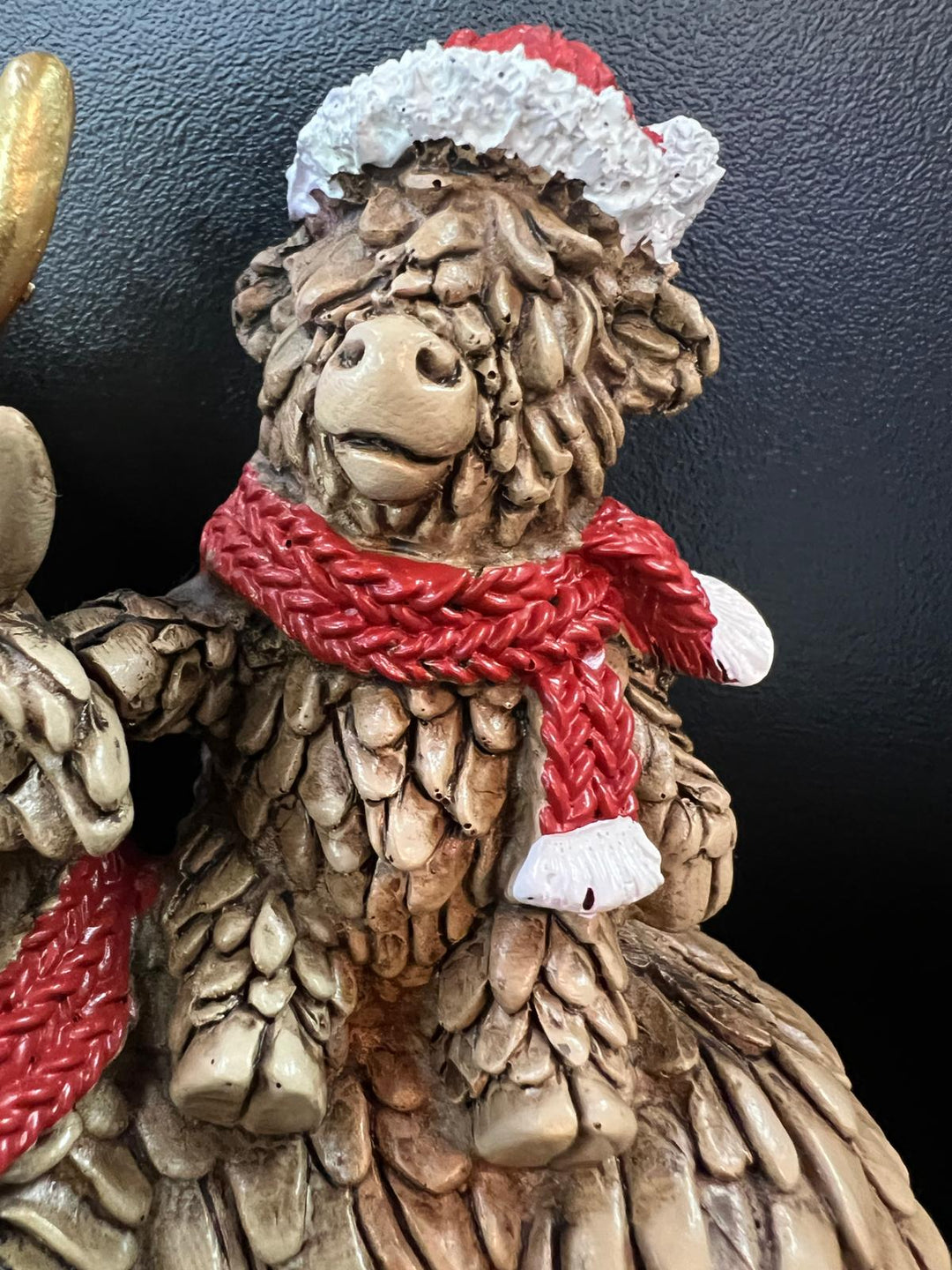 Highland Cows seasonal Christmas Festive cheer Resin Decorative Ornaments
