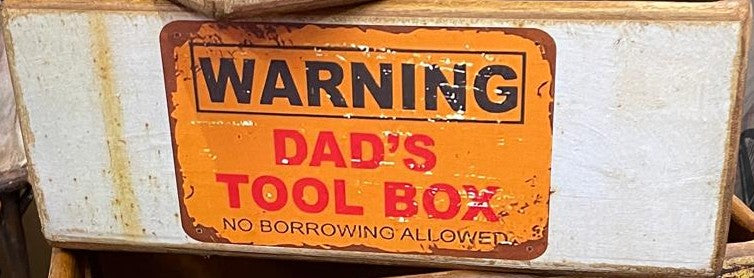 Share Dad’s Shed Bottle Crate Rustic quirky Display Box for His Favourite Drinks