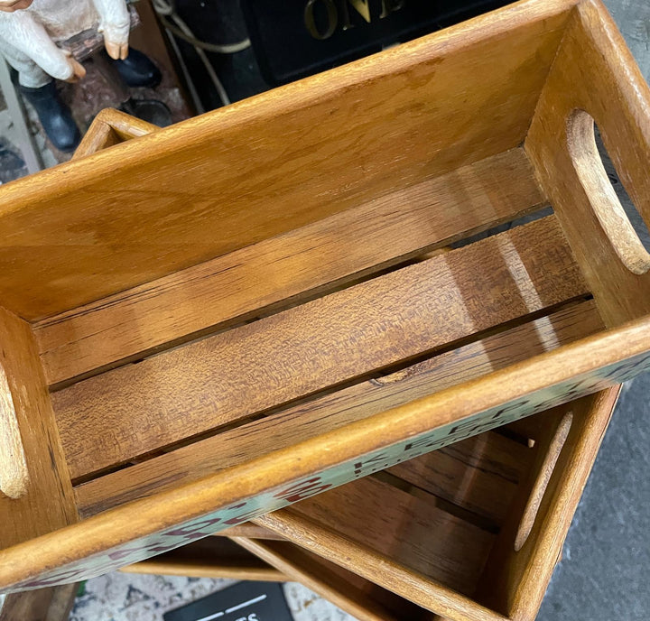 Share Dad’s Shed Bottle Crate Rustic quirky Display Box for His Favourite Drinks