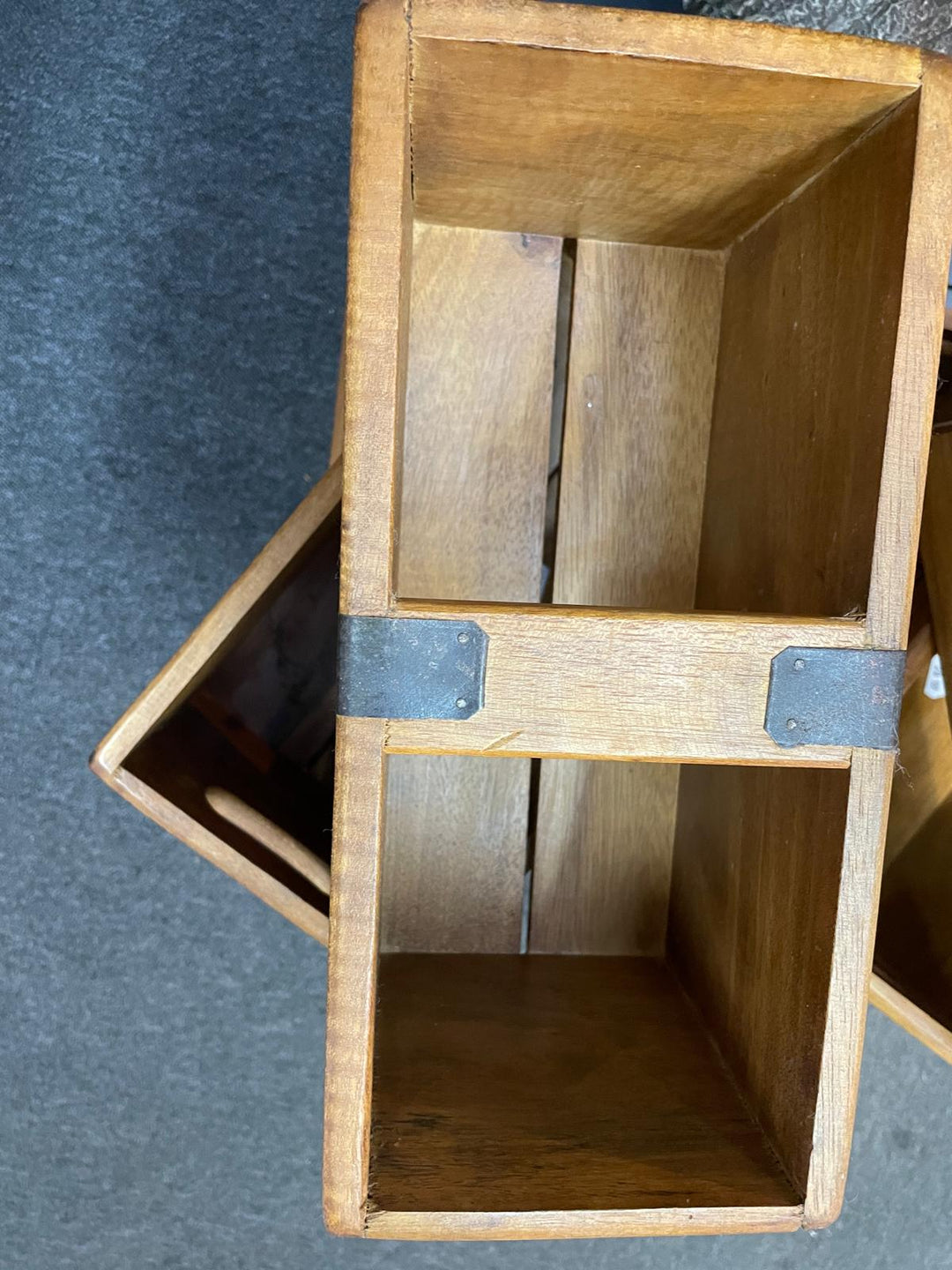 Wooden Crates G & T Bottle wooden display Rustic Natural Finish (S/M/L Size)