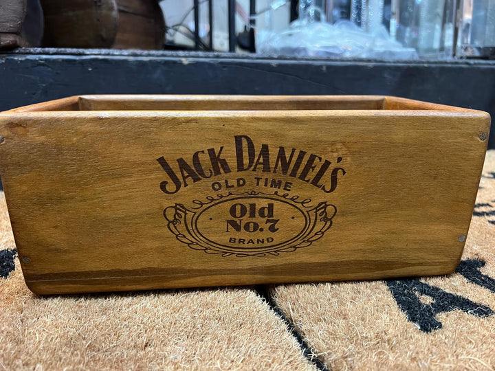 Wooden Crates Bottle display Rustic Natural Finish (S/M Size)