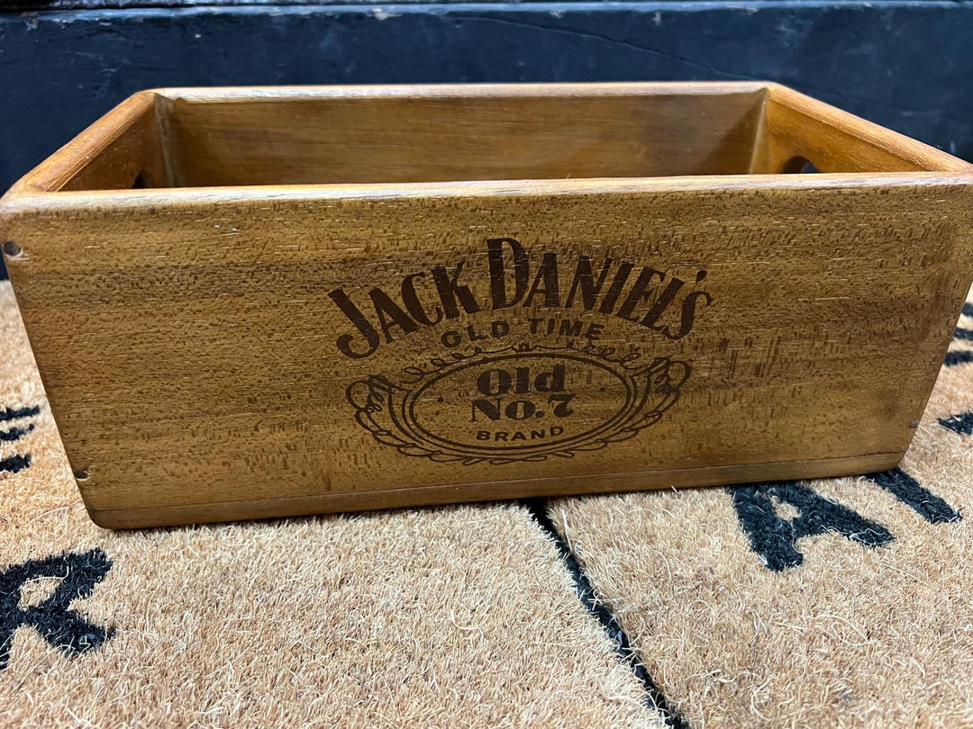 Wooden Crates Bottle display Rustic Natural Finish (S/M Size)