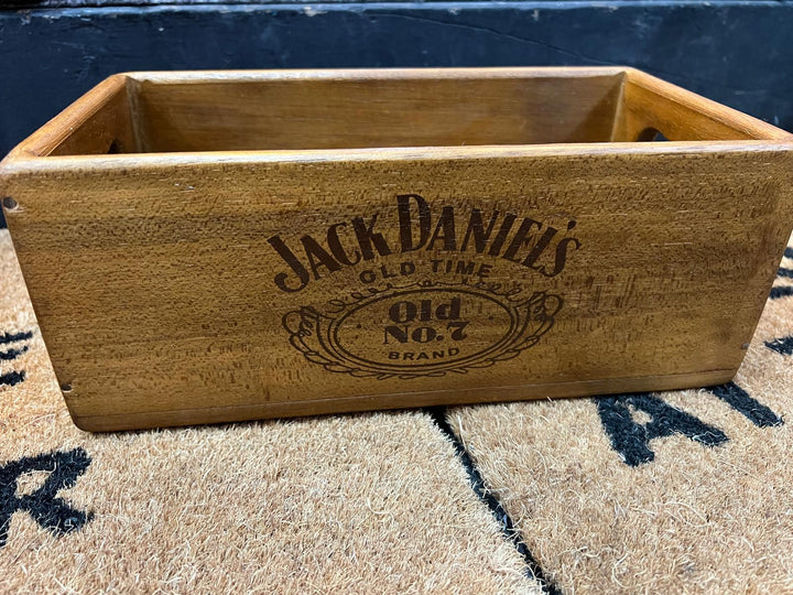 Wooden Crates Bottle display Rustic Natural Finish (S/M Size)