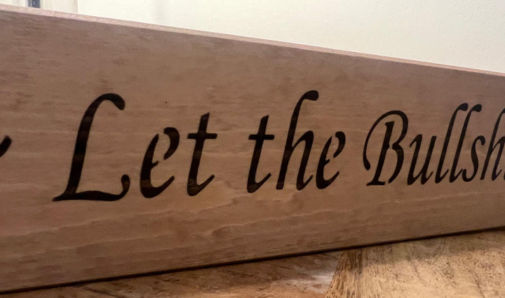 Quirky & Funny Wooden Signs Jute Rope Rustic Wall Decor in Natural Wood or White Finish