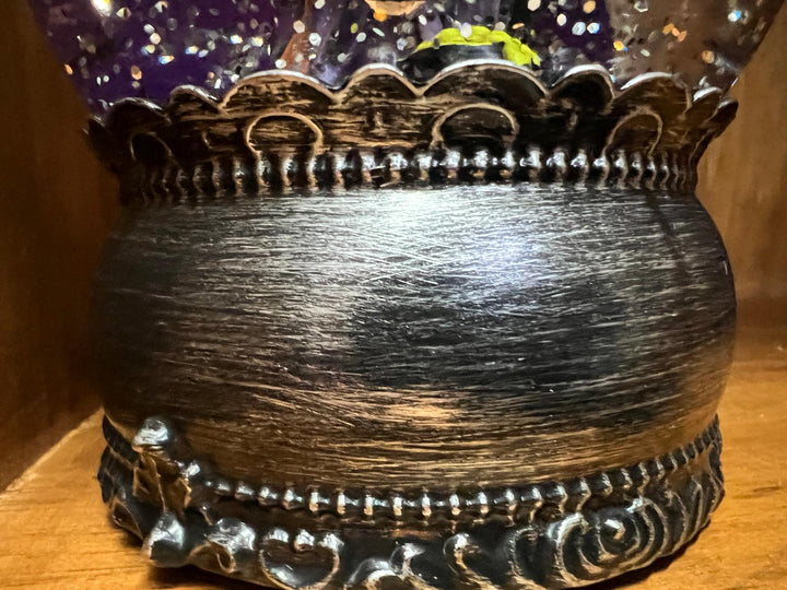 Spooky Halloween Witch & Skeleton Spinner Ornaments scary décor