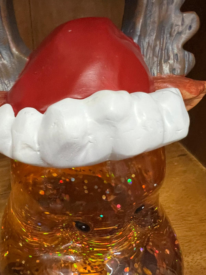 Snowman & Reindeer LED Spinner Lighted Festive Christmas Ornament Holiday decor