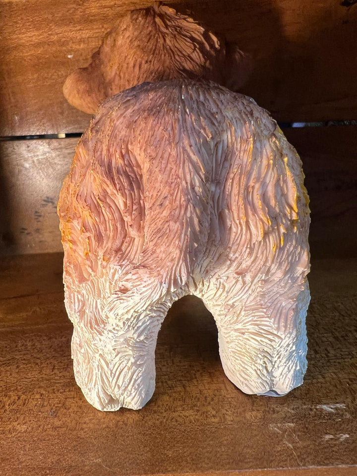 Cute Baby Cow Calf Resin Ornament–Mini Farmhouse Animal Décor for Home or Shelf