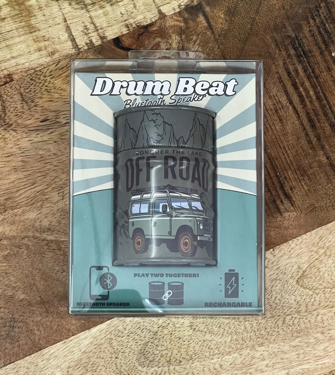 DRUM BREATs Compact Bluetooth Speakers – 5 Design Variations