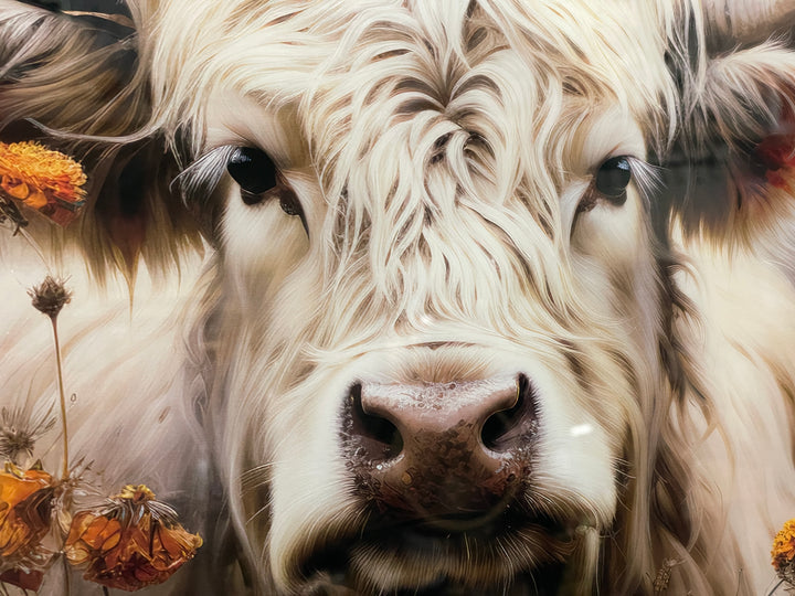 30CM Animals-Dogs, lion, Highland Cow & tiger Tempered Glass quirky Pictures