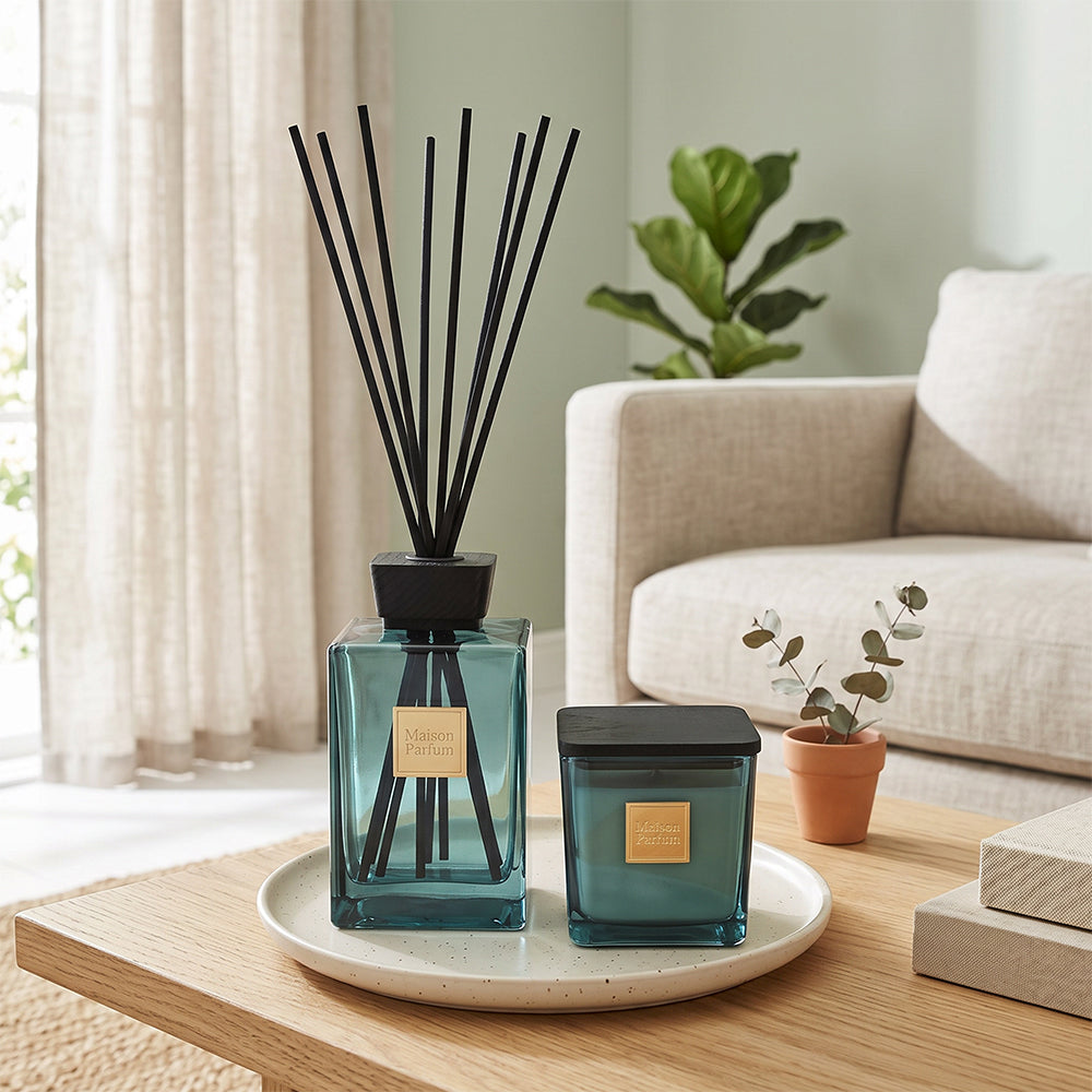 500ml Neroli Reed Diffuser & 200g Scented Candle Gift Set – Luxury Unisex Home Fragrance Gift Box