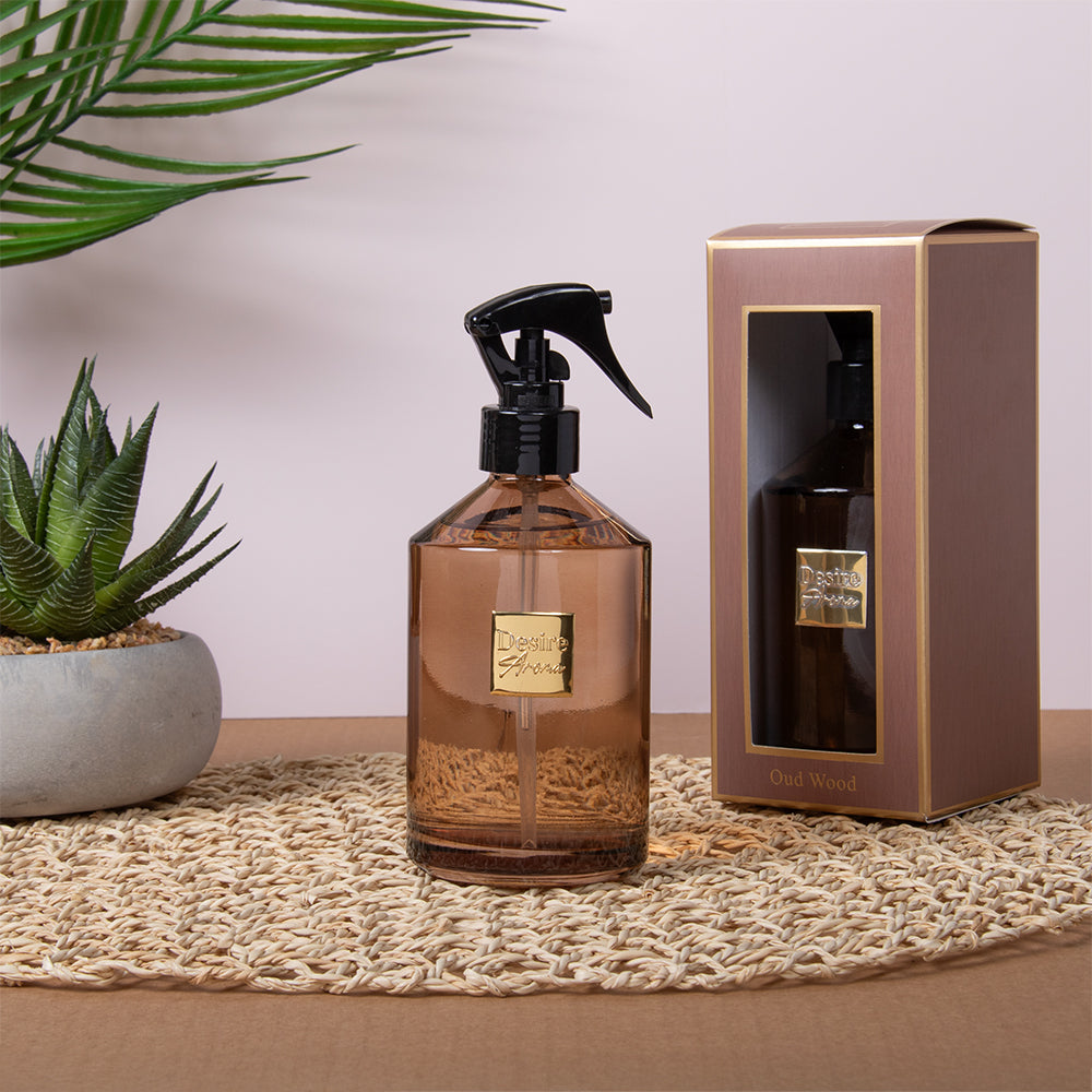 Inspired by-Luxury Room Spray 300ML Desire Aroma elegant round bottle