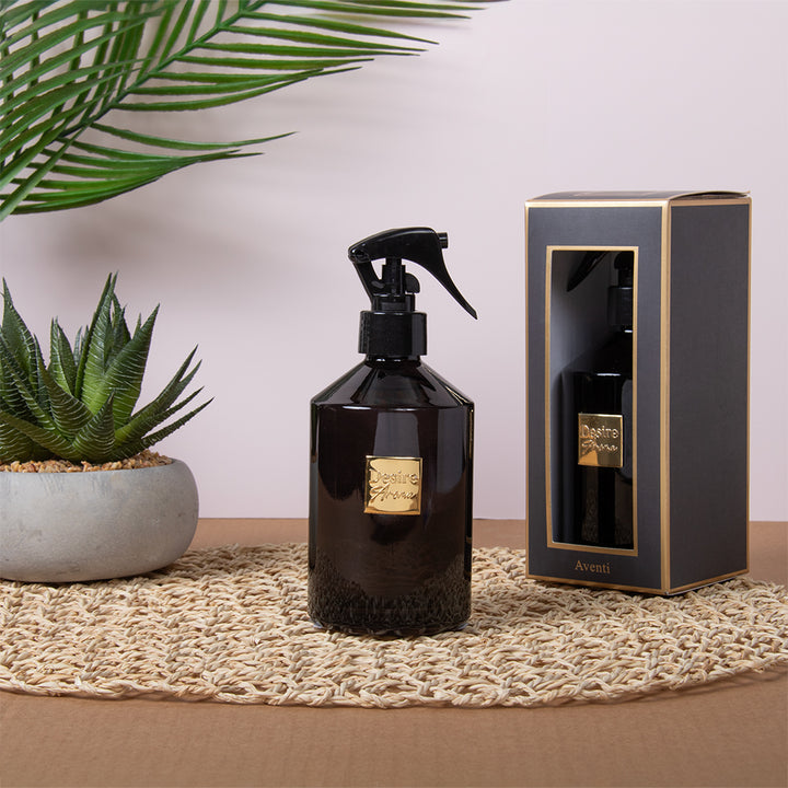 Inspired by-Luxury Room Spray 300ML Desire Aroma elegant round bottle