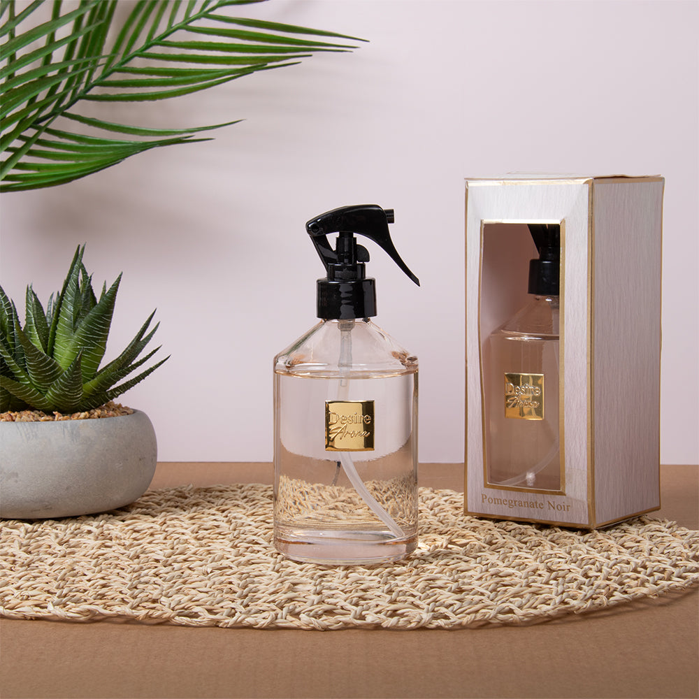 Inspired by-Luxury Room Spray 300ML Desire Aroma elegant round bottle