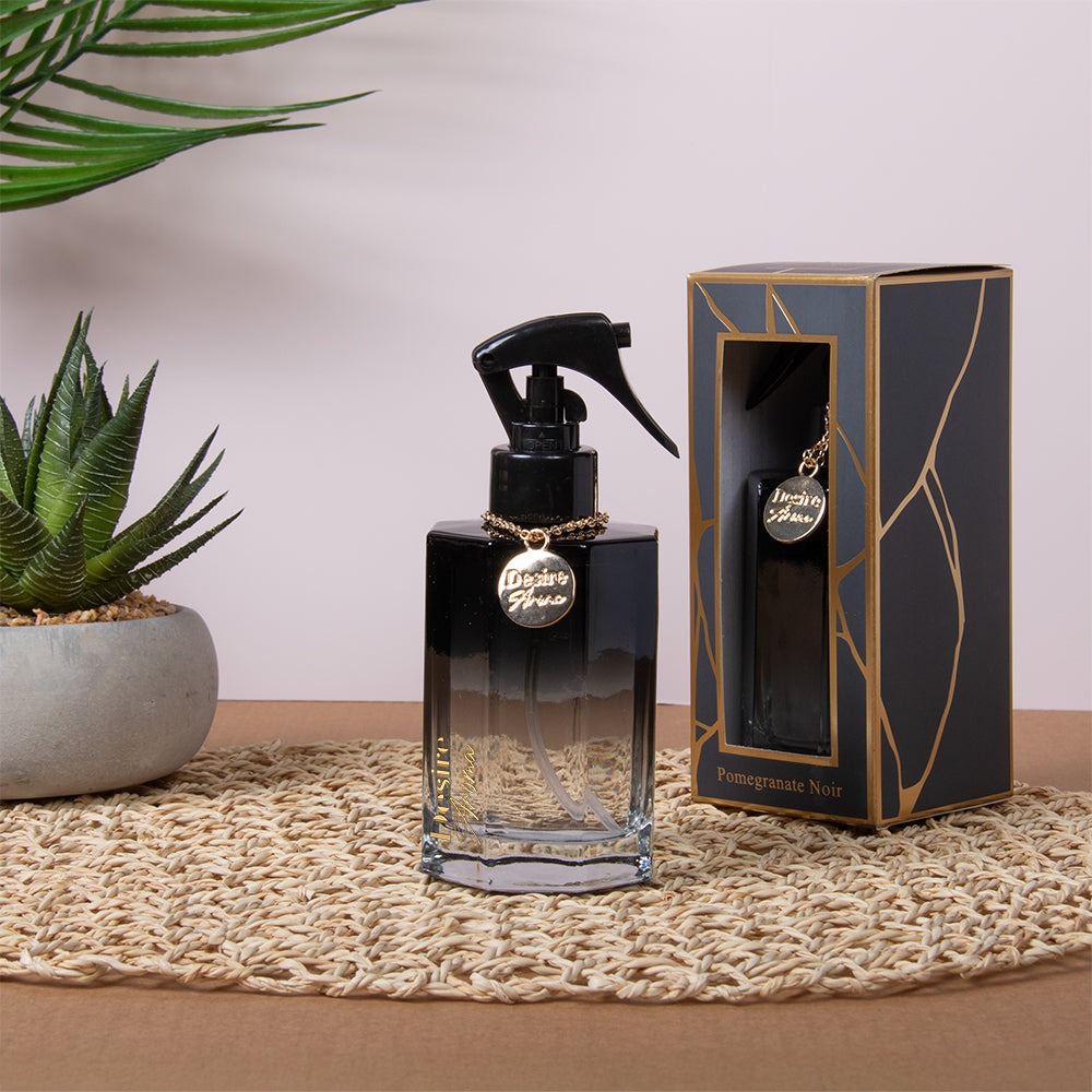 Desire Aroma Luxury Room Spray 200ml – Gold Charm Two-Tone Bottle