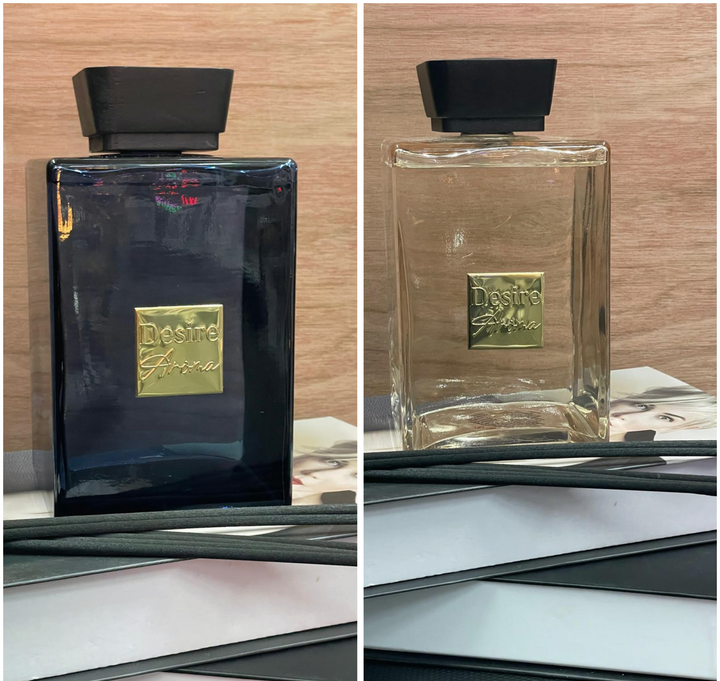 1L Luxury Lush Reed Diffuser Premium Fragrance Glass Bottle with Elegant reeds