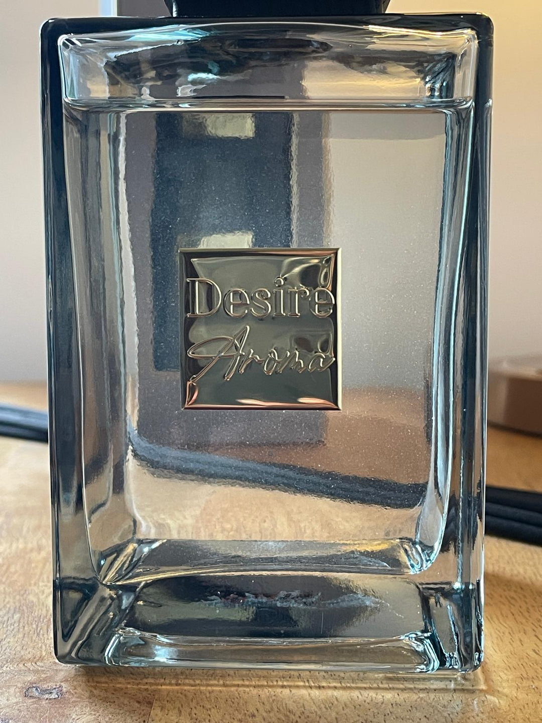 DESIRE AROMA Fragrance 500ML Luxury Lush Reed Diffuser Glass Bottle black reeds