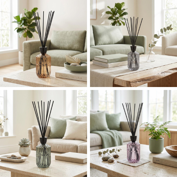 Luxury Home Fragrance Diffuser 500ml – Long Lasting Reed Diffuser