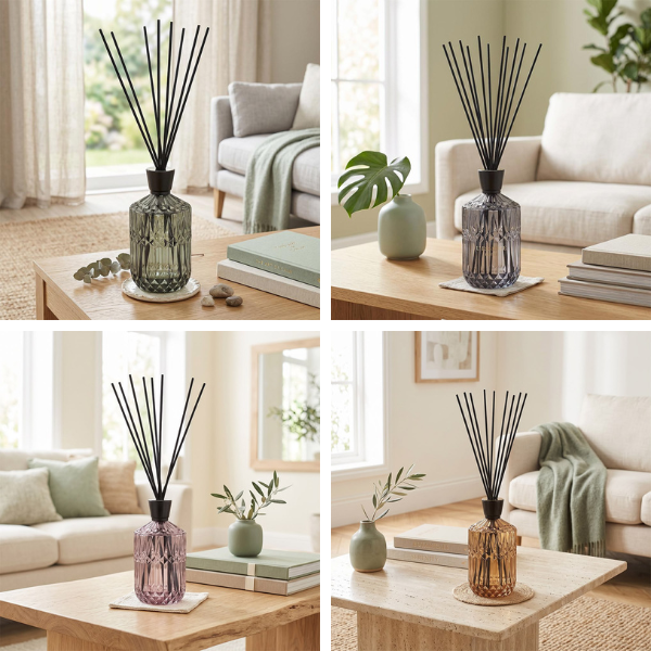 Luxury Home Fragrance Diffuser 1000ml – Long Lasting Reed Diffuser
