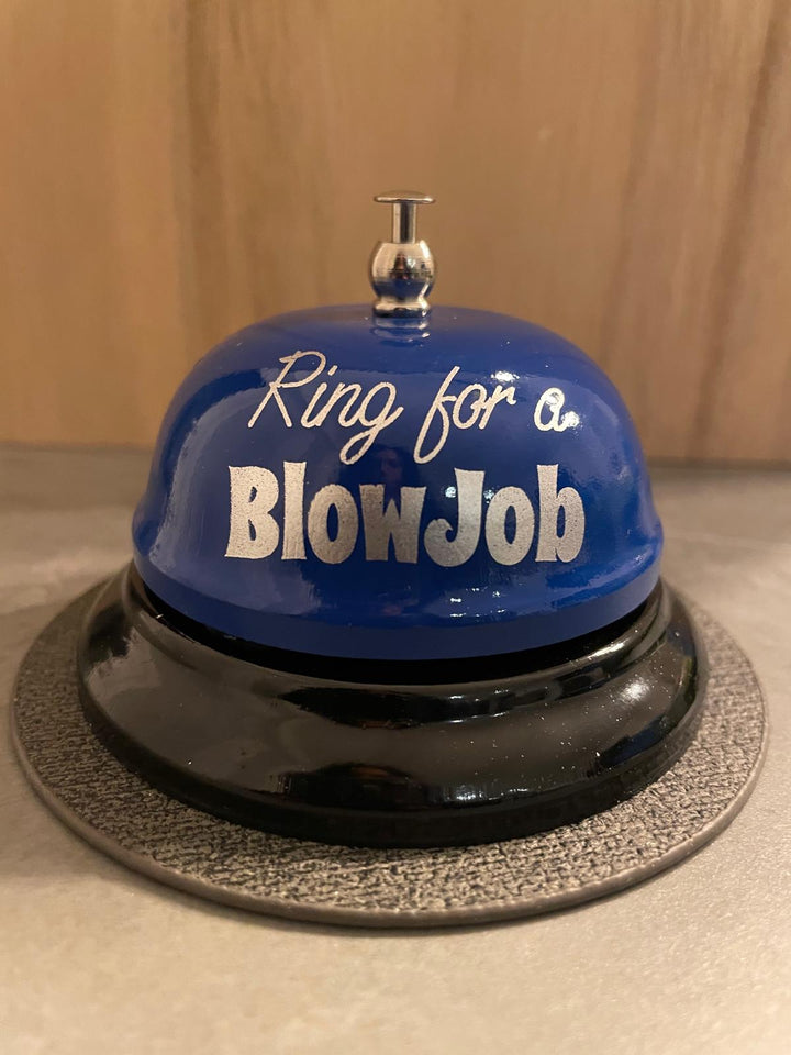 Novelty Service Desk Bell Funny Saying Office Humor, Gag Gift