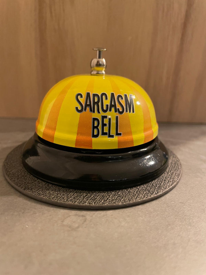 Novelty Service Desk Bell Funny Saying Office Humor, Gag Gift