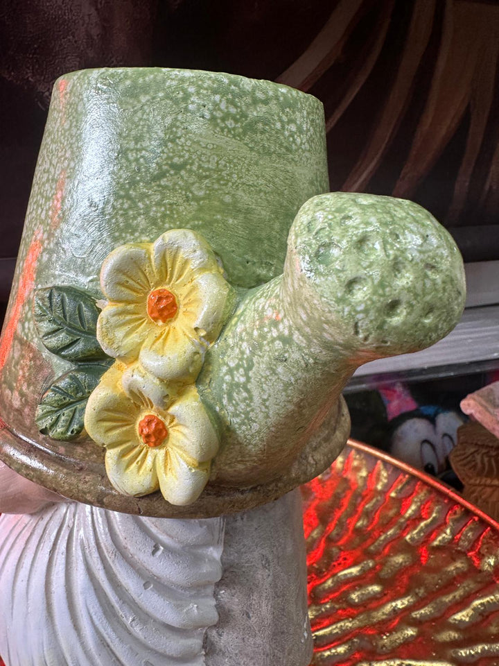 Garden Gnome Planter with Jug Pot – Indoor Outdoor Decorative Plant Holder, Cute Succulent Planter