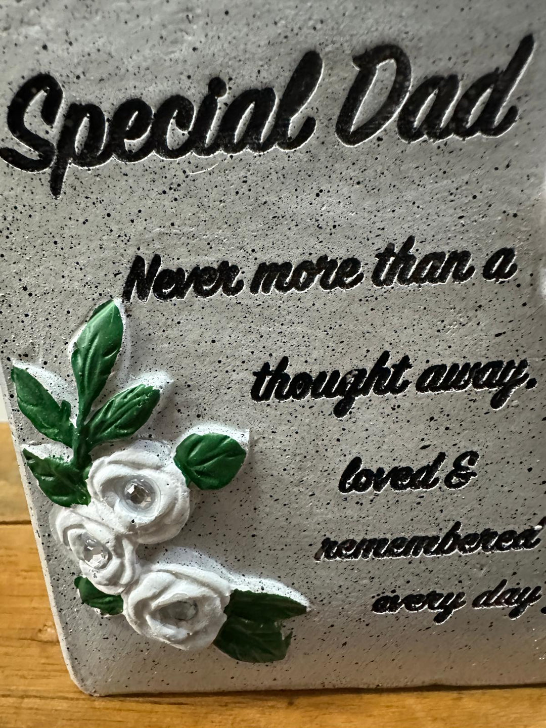 Graveside Memorial Flower Vase Pot – Memory Tribute Ornament for Headstone Remembrance