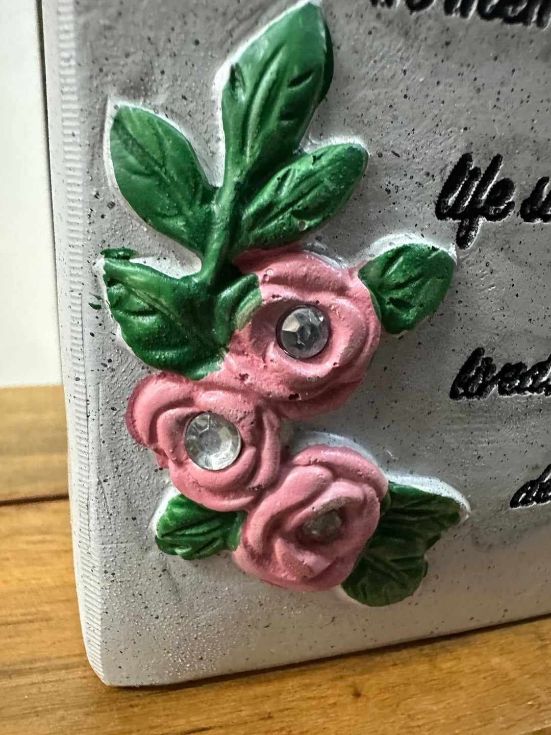 Graveside Memorial Flower Vase Pot – Memory Tribute Ornament for Headstone Remembrance