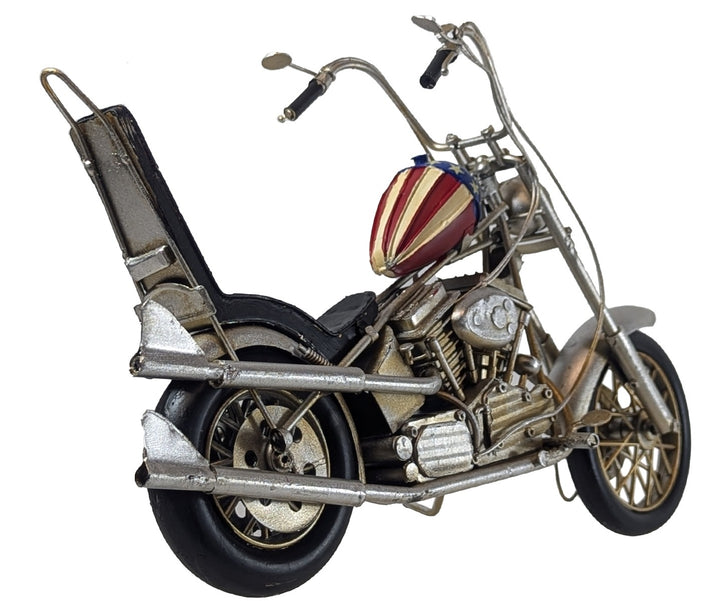 Classic & Vintage Motorcycle Models – Polished Metal & Retro Sculptures