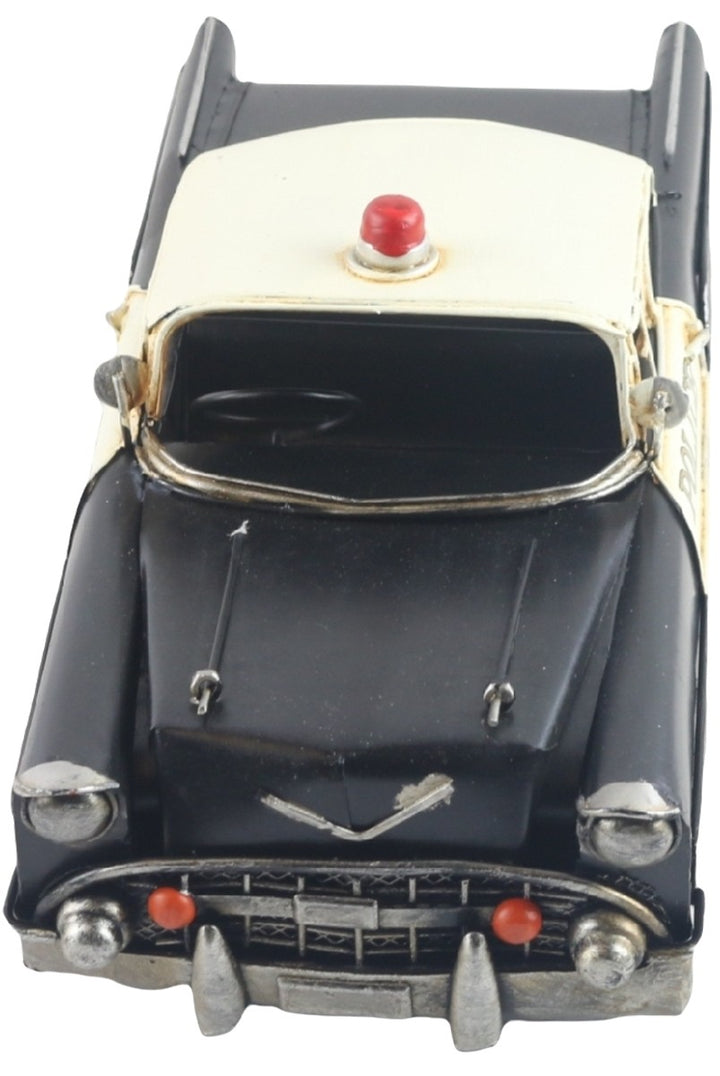 50’s American Police Car Model 32 cm – Retro Vintage Vehicle Sculpture