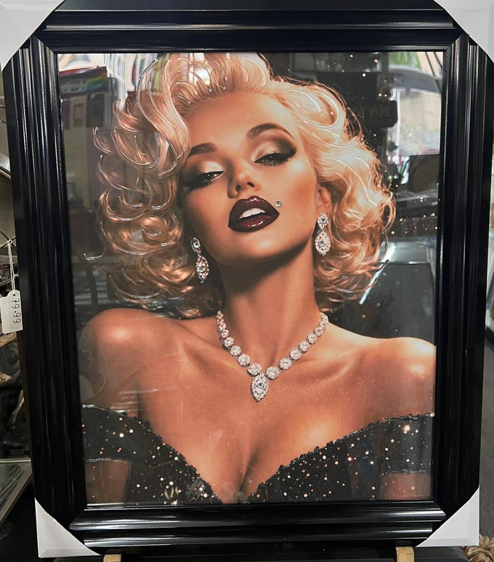 Marilyn Monroe black frame