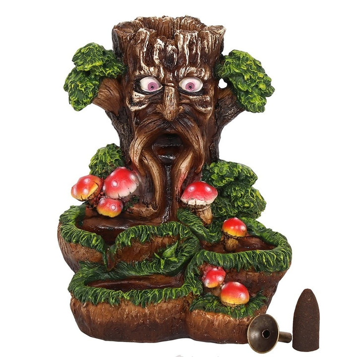 Tree Man Backflow Incense Burner – Mystical Waterfall Smoke Ornament for Relaxation & Home Décor