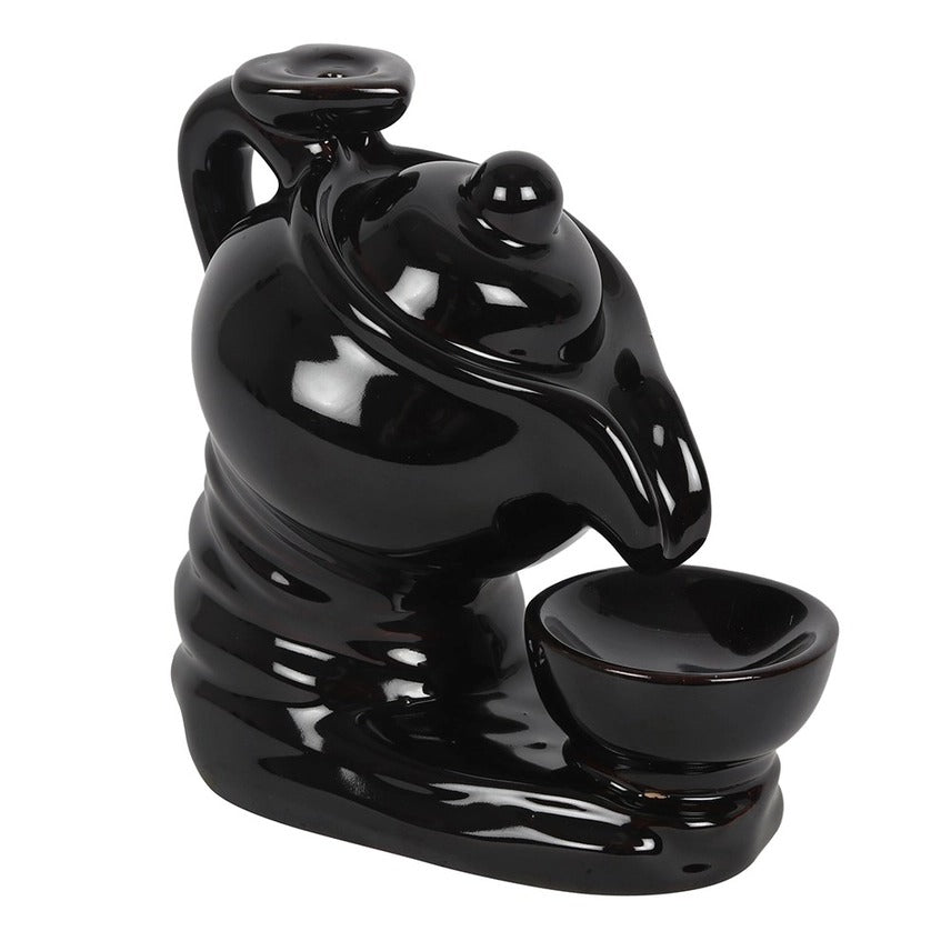 Teapot Backflow Incense Burner – Cascading Waterfall Smoke Ornament for Relaxation & Home Décor