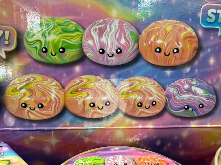 Mystery Squishy Marble Effect Dumplings | Stretchy Sensory Fidget Stress Relief Toy Surprise Blind Box