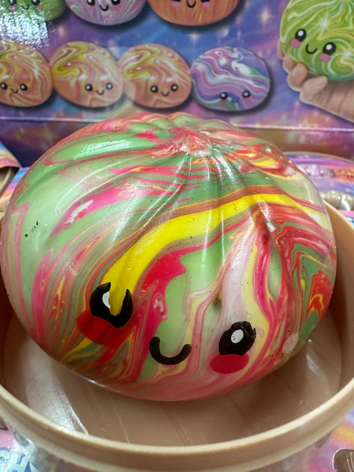 Mystery Squishy Marble Effect Dumplings | Stretchy Sensory Fidget Stress Relief Toy Surprise Blind Box