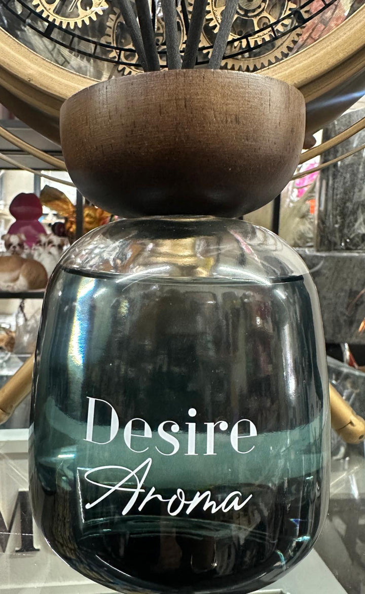 Luxury 600ml Reed Diffuser in Round Bottle – Pomegranate Noir, White Cotton Linen & Shangri-La Scents