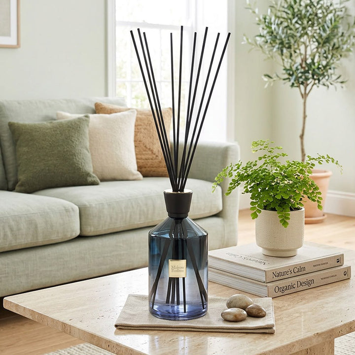 Dubai Inspired Reed Diffuser Set | Atlantis Saffron & Cedar & Burj Tonka Oud Luxury Home Fragrance