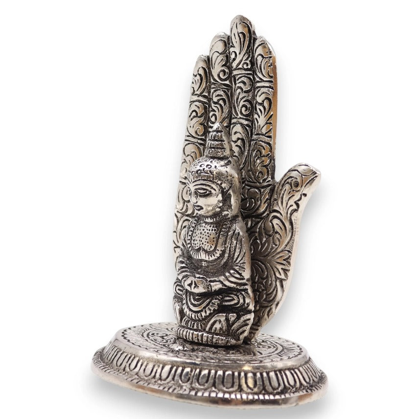 Hand Buddha Incense Holder | Decorative Meditation Incense Burner for Home & Yoga Spaces