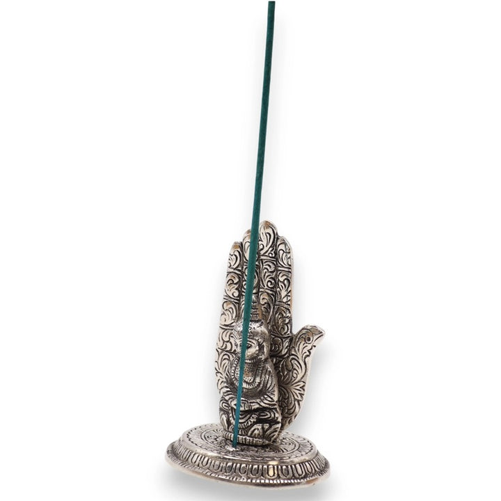 Hand Buddha Incense Holder | Decorative Meditation Incense Burner for Home & Yoga Spaces