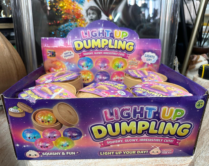 Light Up Mystery Dumpling Squishy Fidget Toy| Sensory Stress Relief Toy