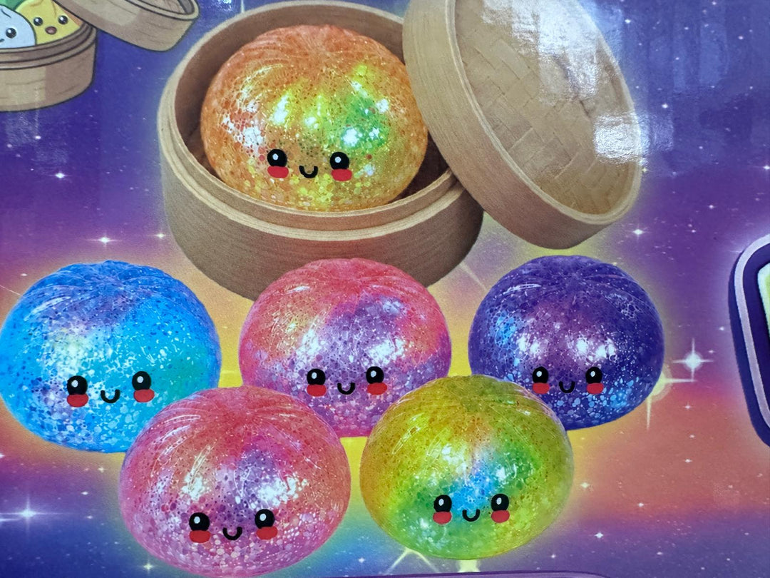 Light Up Mystery Dumpling Squishy Fidget Toy| Sensory Stress Relief Toy