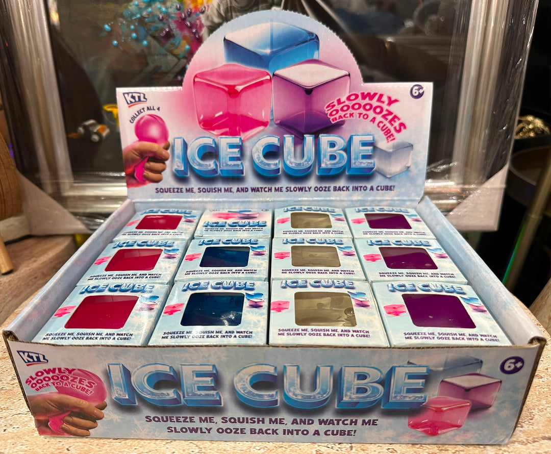 Ice Cube Slow Rising Squishy Fidget Toy Stress Relief Squeeze Toy